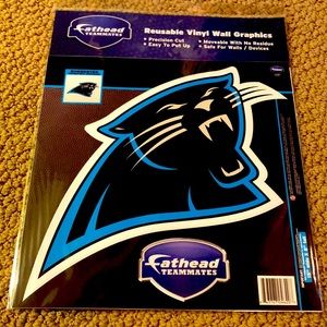 Carolina Panthers fathead wall decal
